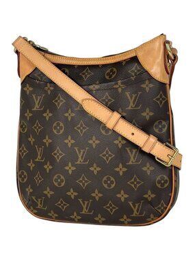 Louis Vuitton Odeon PM Shoulder Bag Monogram Brown